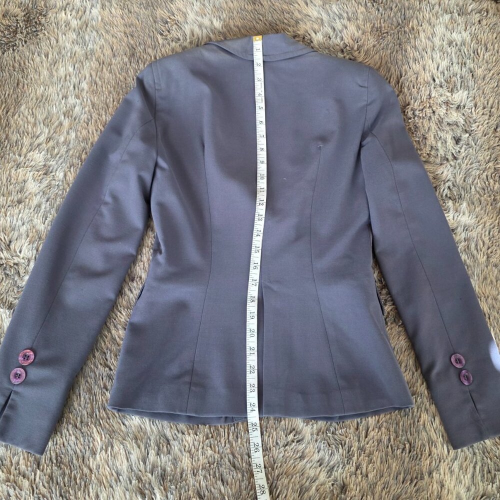 Bebe gray Suit Set with Pants 2 and Jacket 4 - Picture 4 of 9